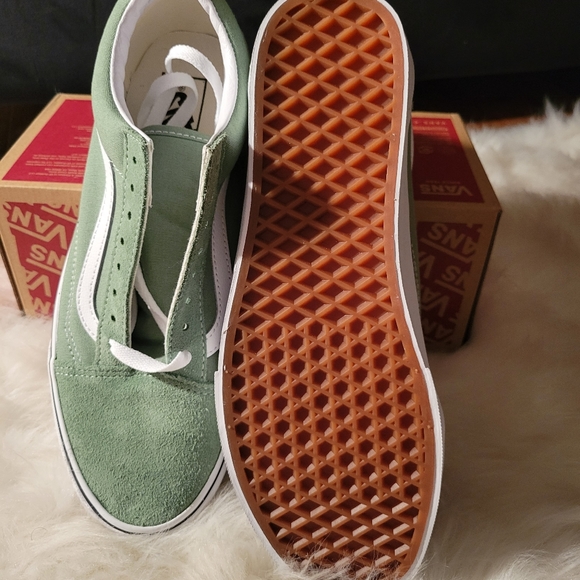 RARE COLOR VANS OLD SKOOL SHALE GREEN - Picture 4 of 8